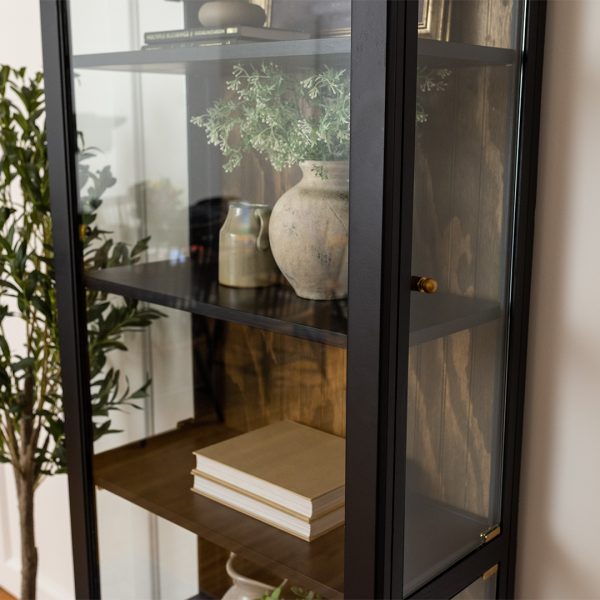 Arched Curio Cabinet - Image 4