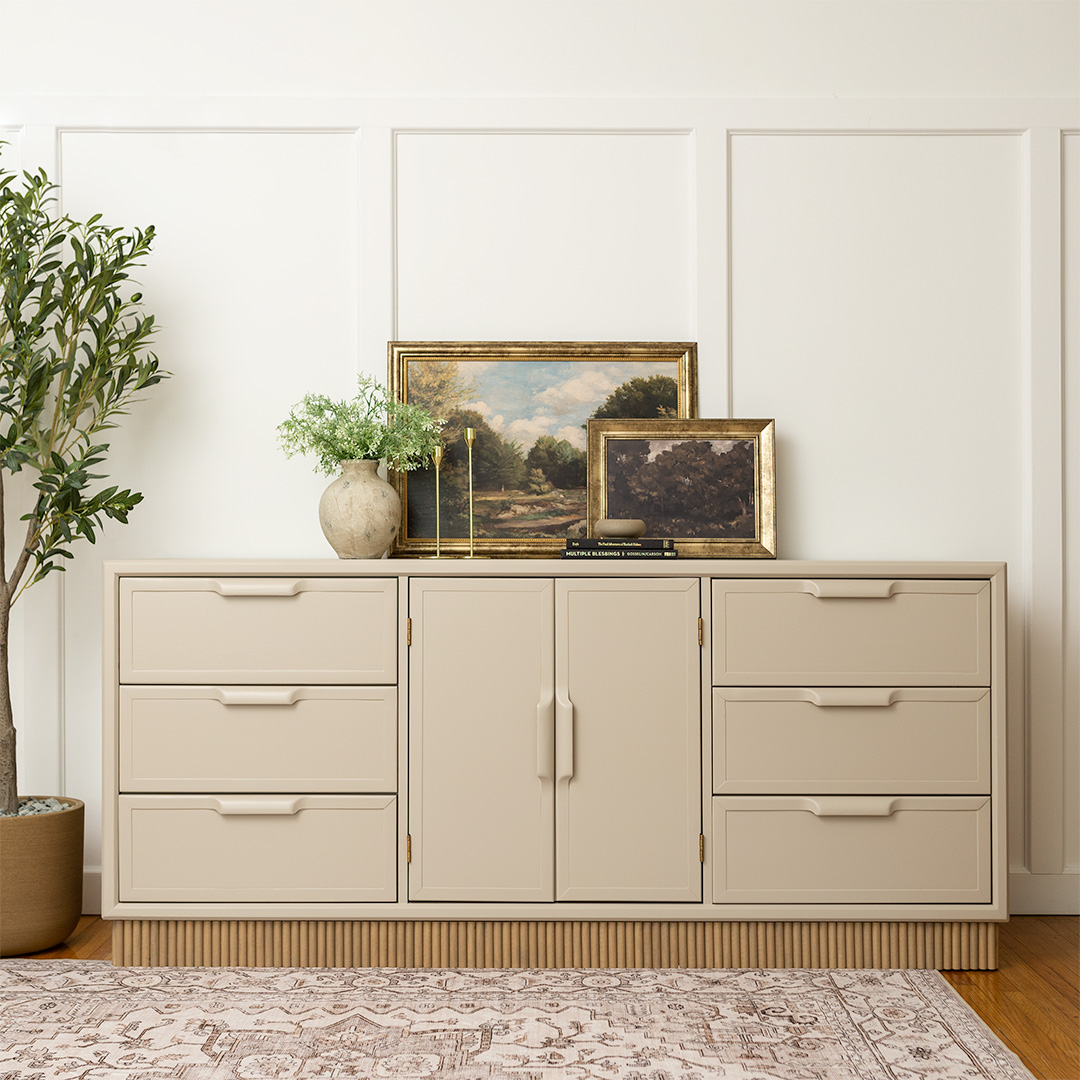 9-Drawer Lowboy Dresser